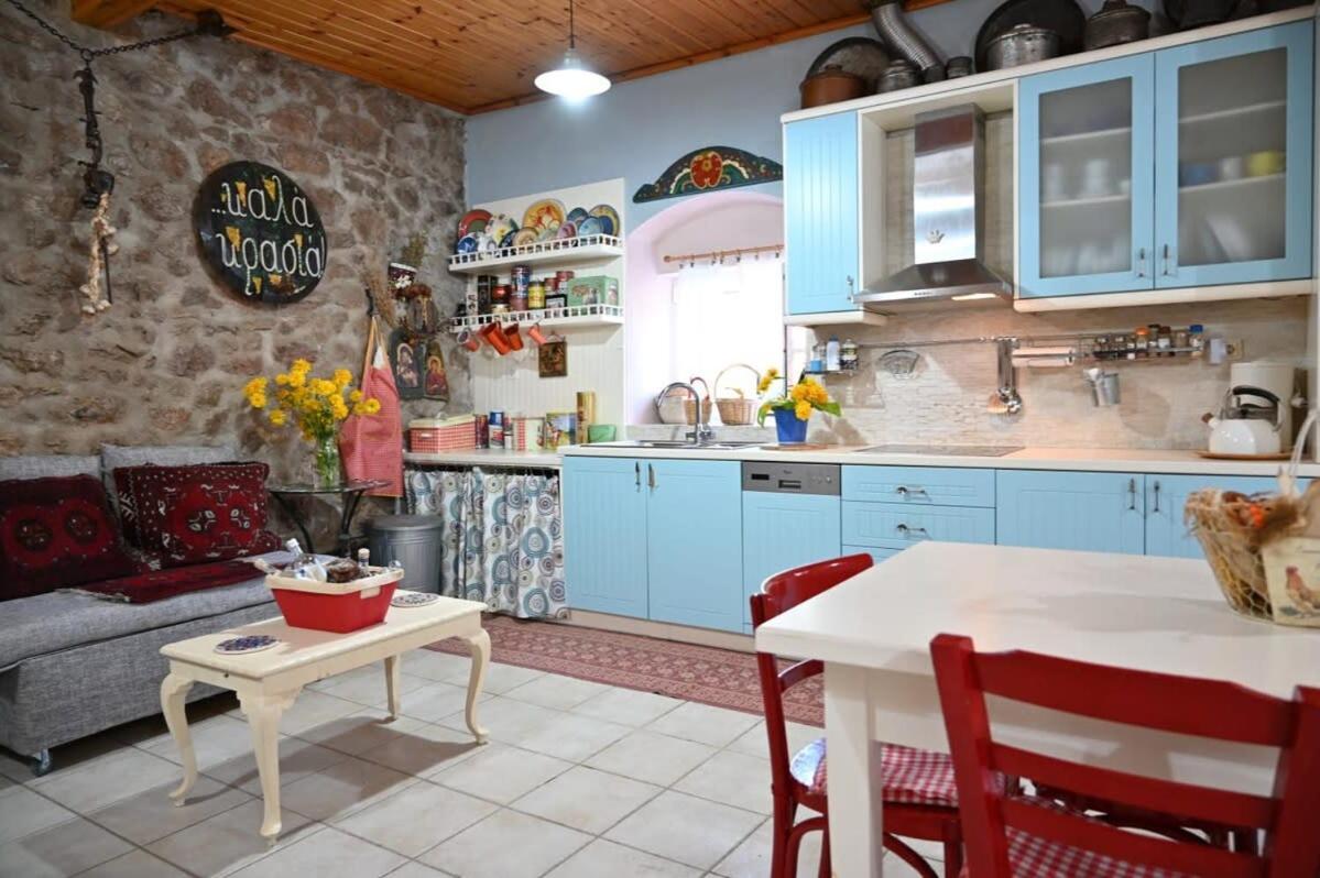 Kalavrita Winter Retreat - Homely Spacious Chalet Áno Vlasía 외부 사진