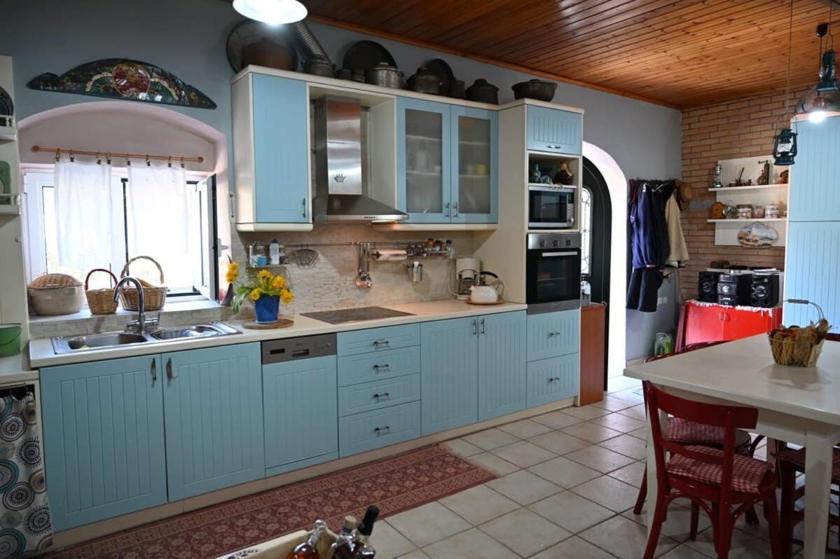 Kalavrita Winter Retreat - Homely Spacious Chalet Áno Vlasía 외부 사진