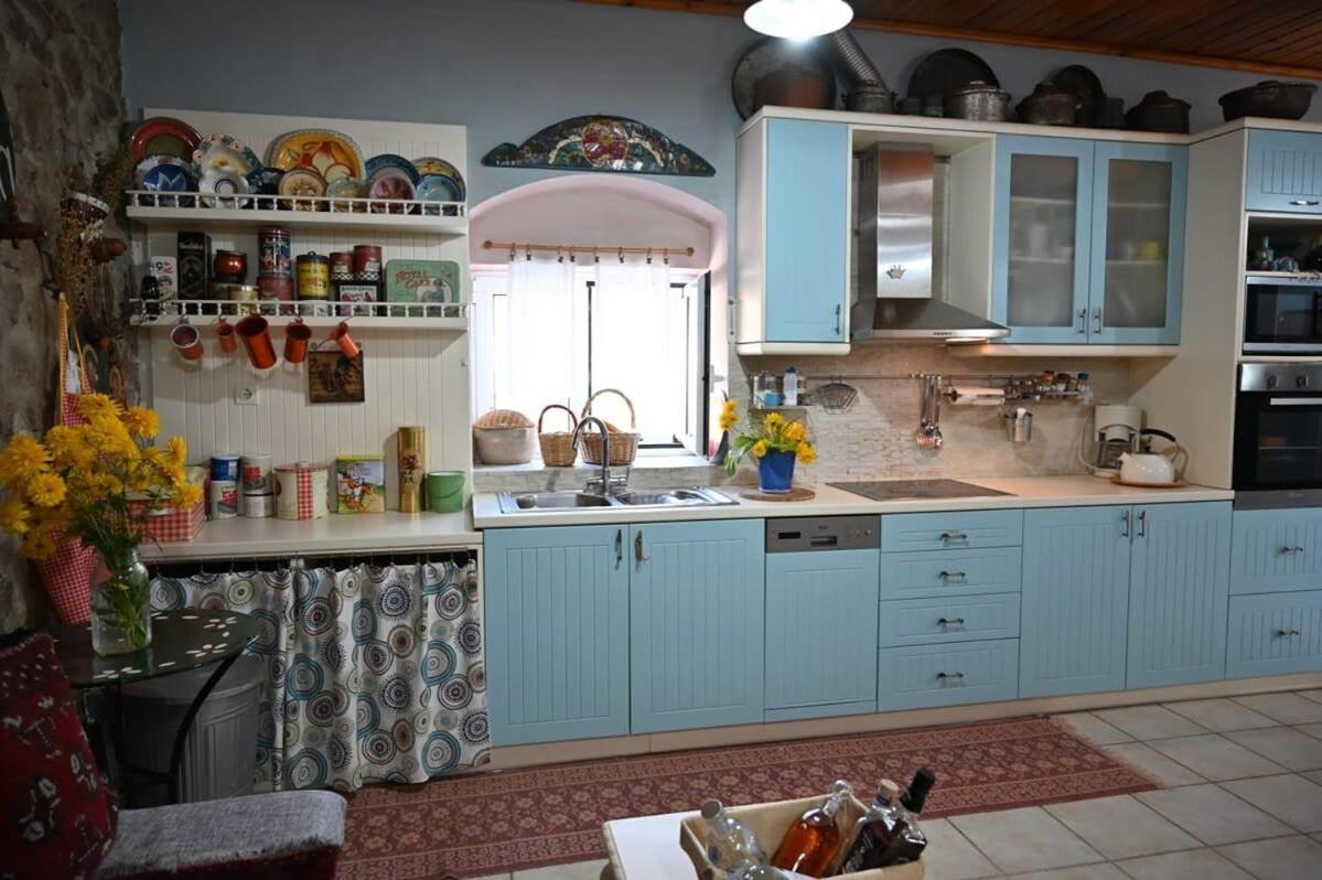 Kalavrita Winter Retreat - Homely Spacious Chalet Áno Vlasía 외부 사진